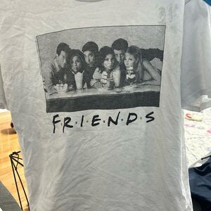 Friends tv show White Short Sleeve Tee